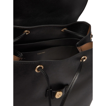 Σακίδιο CALVIN KLEIN Foil Logo Large Flap 3505G Μαύρο